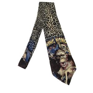 #6655 American Film Classics King King Vintage Mens Necktie, Tie